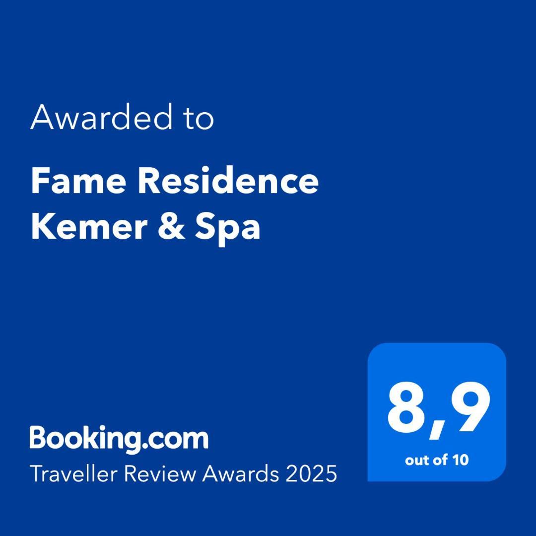 Fame Residence Kemer & Spa Exterior foto